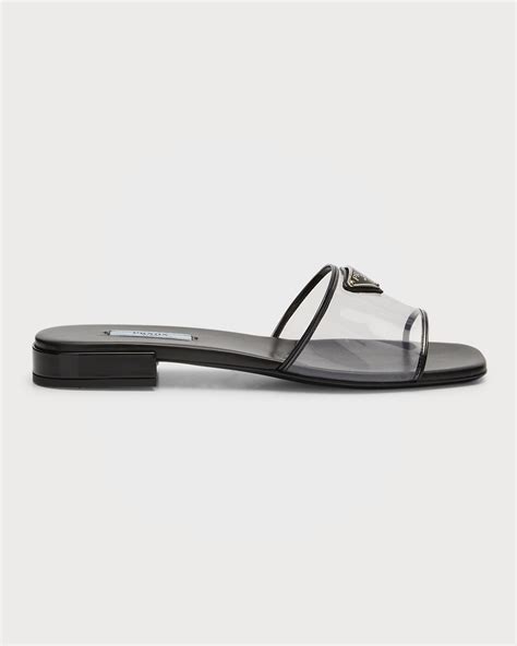 ciabatte prada rosa|Prada Ciabatte Clear Flat Sandals .